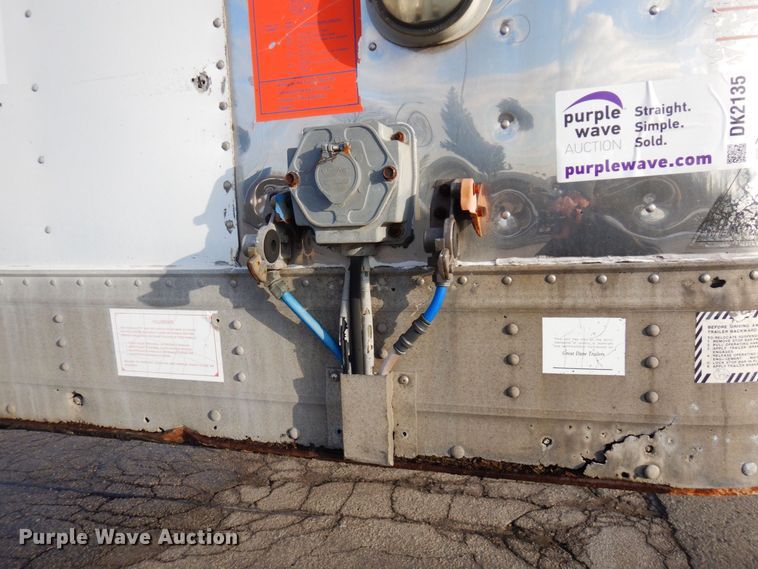 image for item DK2135 1991 Great Dane 7911TJ  refrigerated van trailer