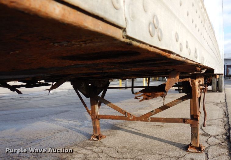 image for item DK2135 1991 Great Dane 7911TJ  refrigerated van trailer