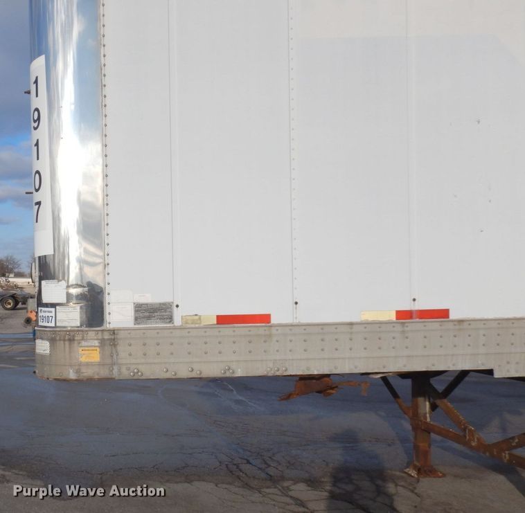 image for item DK2135 1991 Great Dane 7911TJ  refrigerated van trailer