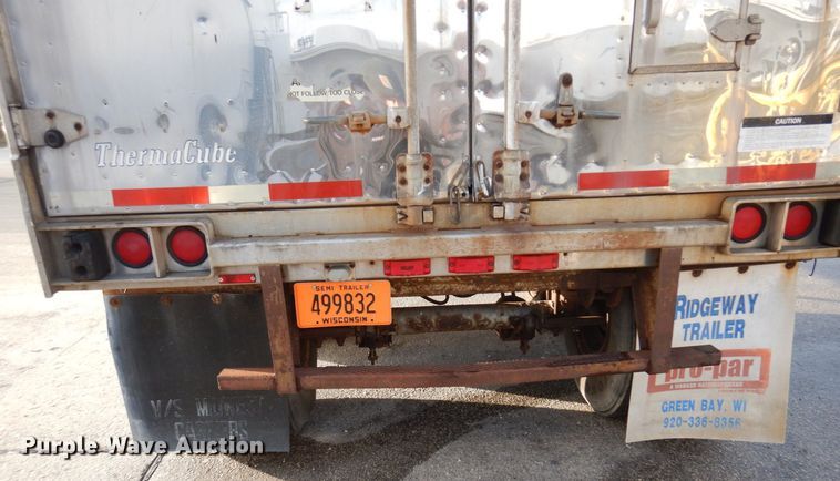 image for item DK2135 1991 Great Dane 7911TJ  refrigerated van trailer