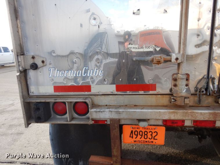 image for item DK2135 1991 Great Dane 7911TJ  refrigerated van trailer