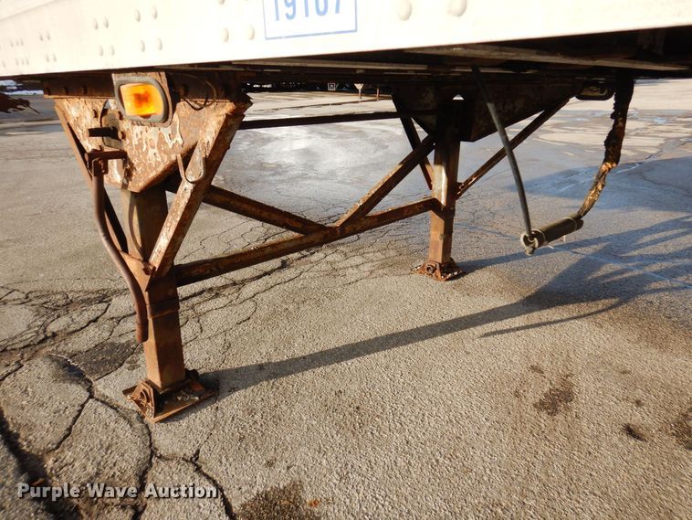 image for item DK2135 1991 Great Dane 7911TJ  refrigerated van trailer