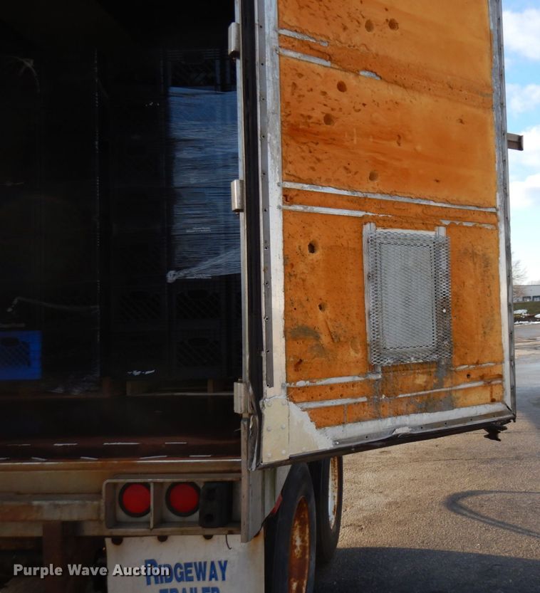 image for item DK2135 1991 Great Dane 7911TJ  refrigerated van trailer