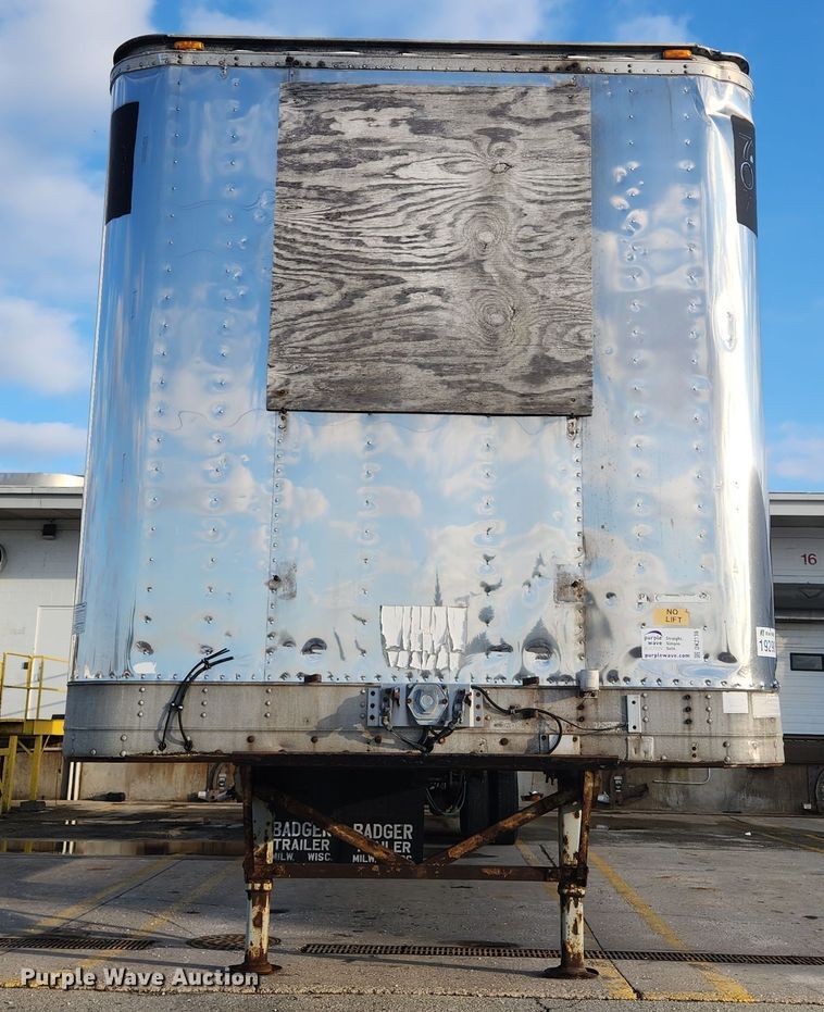 image for item DK2136 1990 Great Dane 701TZ1  refrigerated van trailer