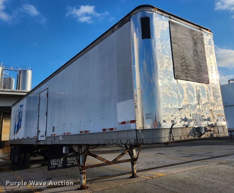 image for item DK2136 1990 Great Dane 701TZ1  refrigerated van trailer