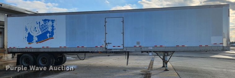 image for item DK2136 1990 Great Dane 701TZ1  refrigerated van trailer
