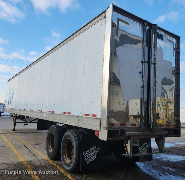 image for item DK2136 1990 Great Dane 701TZ1  refrigerated van trailer