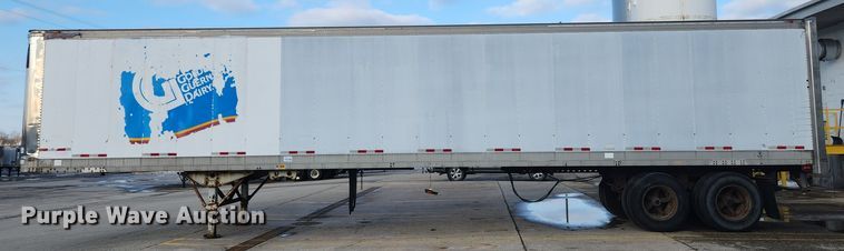 image for item DK2136 1990 Great Dane 701TZ1  refrigerated van trailer