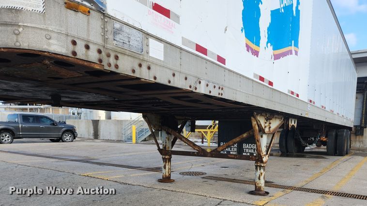 image for item DK2136 1990 Great Dane 701TZ1  refrigerated van trailer