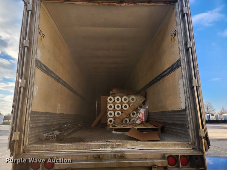 image for item DK2136 1990 Great Dane 701TZ1  refrigerated van trailer