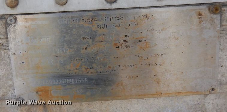 image for item DK2137 2007 Great Dane  refrigerated van trailer