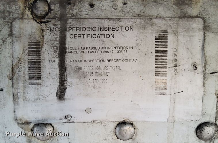 image for item DK2138 2007 Great Dane  refrigerated van trailer