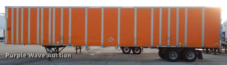image for item DK2139 1993 Wabash P-102CW  dry van trailer