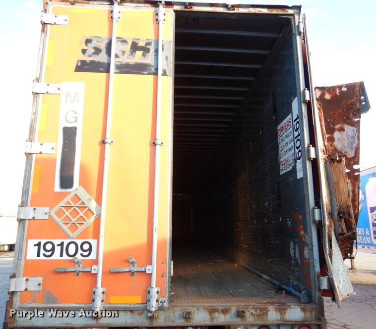 image for item DK2139 1993 Wabash P-102CW  dry van trailer