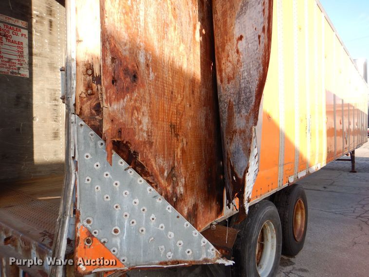 image for item DK2139 1993 Wabash P-102CW  dry van trailer