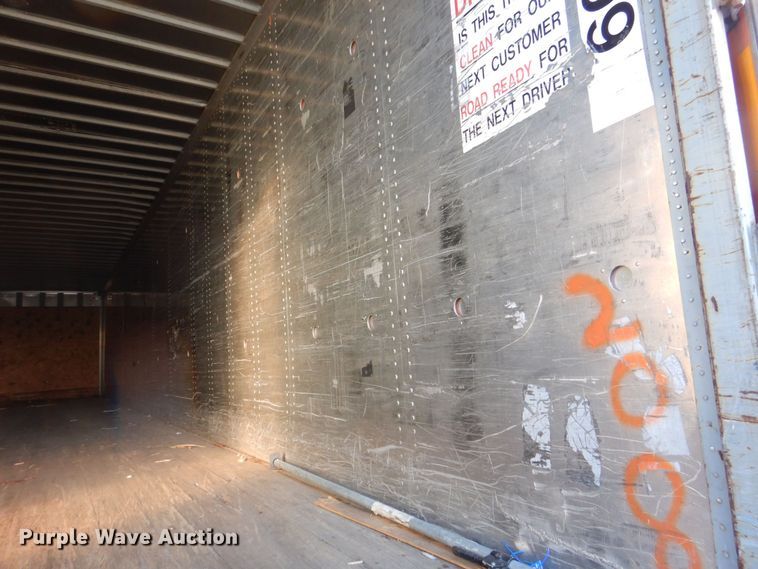 image for item DK2139 1993 Wabash P-102CW  dry van trailer