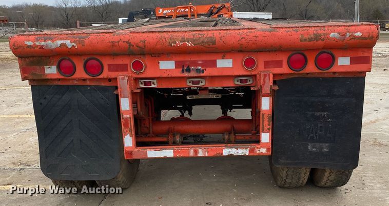 image for item DL7040 1965 American Trailer  flatbed trailer