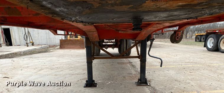 image for item DL7040 1965 American Trailer  flatbed trailer