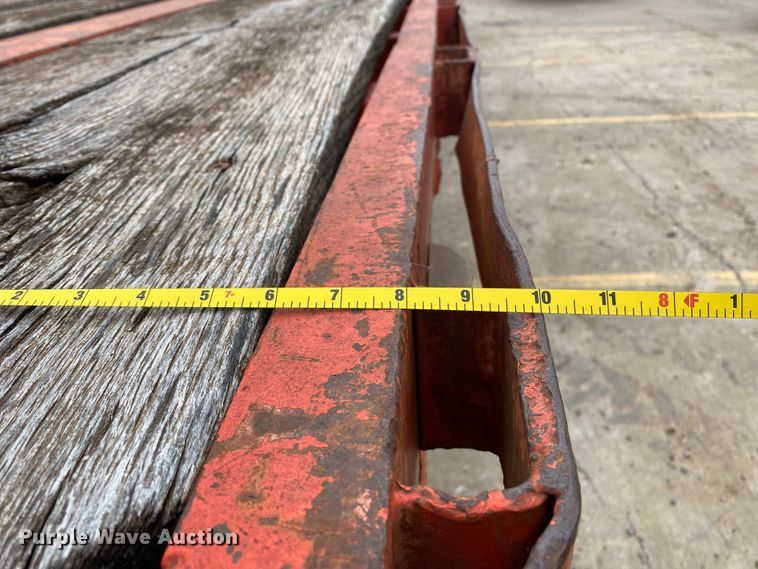 image for item DL7040 1965 American Trailer  flatbed trailer