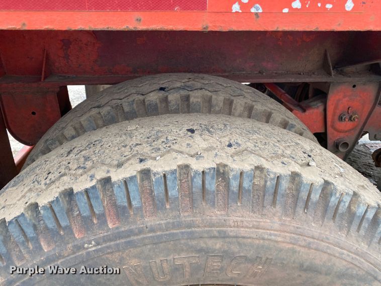 image for item DL7040 1965 American Trailer  flatbed trailer