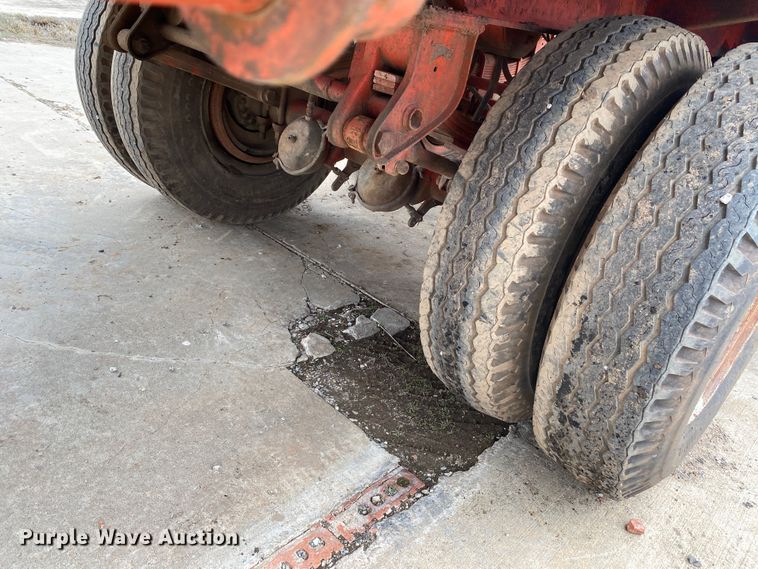 image for item DL7040 1965 American Trailer  flatbed trailer