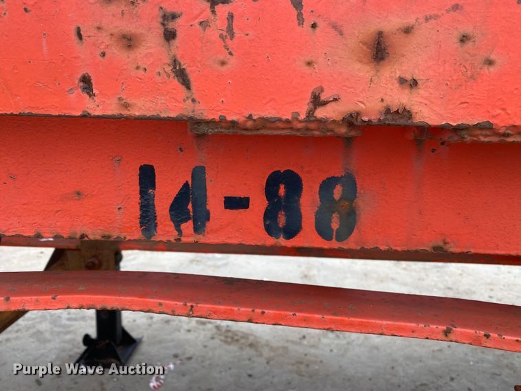 image for item DL7040 1965 American Trailer  flatbed trailer