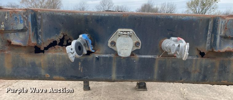 image for item DL7041 1988 Utility  flatbed trailer