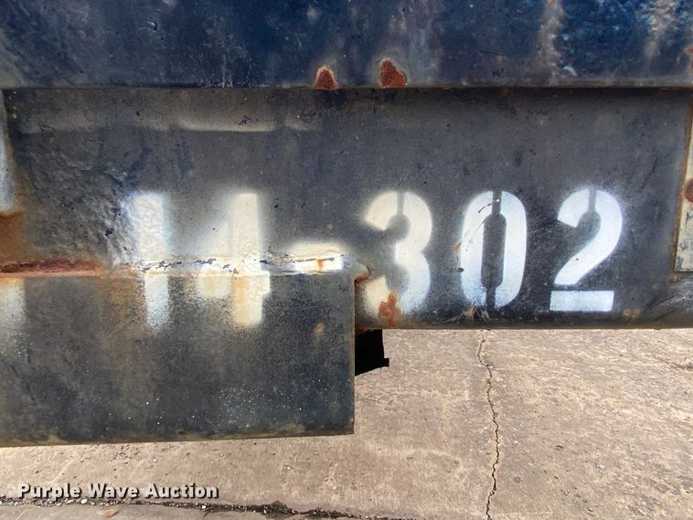 image for item DL7041 1988 Utility  flatbed trailer