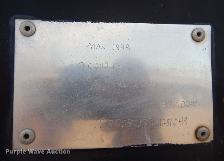 image for item DM2496 1999 Rocking Chair Manufacturing  equipment trailer