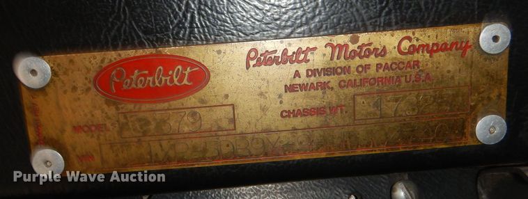 image for item DN6279 1991 Peterbilt 379  semi truck