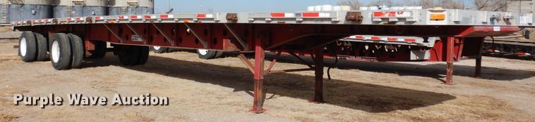 image for item DN6280 2009 Transcraft Eagle RS2  flatbed trailer