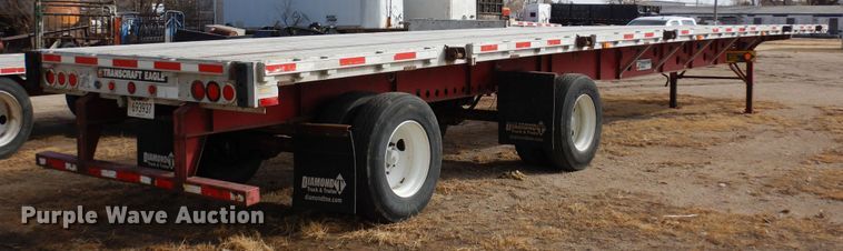 image for item DN6280 2009 Transcraft Eagle RS2  flatbed trailer