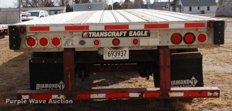 image for item DN6280 2009 Transcraft Eagle RS2  flatbed trailer