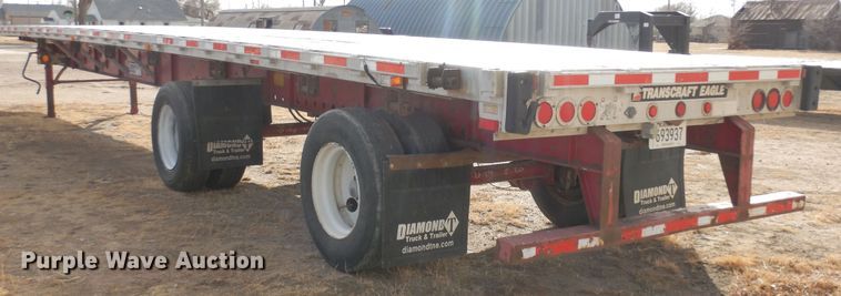 image for item DN6280 2009 Transcraft Eagle RS2  flatbed trailer