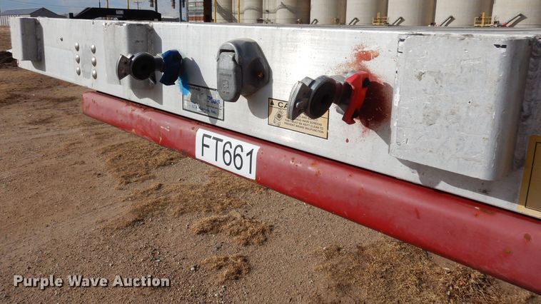 image for item DN6280 2009 Transcraft Eagle RS2  flatbed trailer