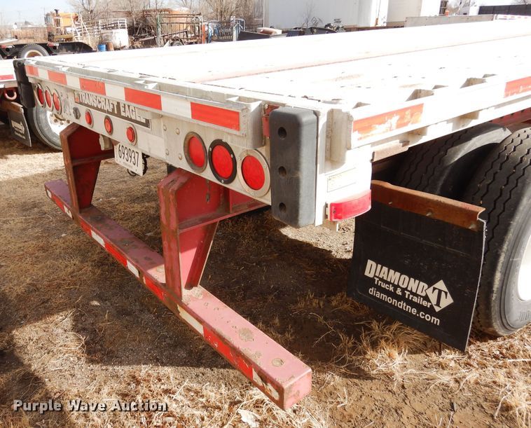 image for item DN6280 2009 Transcraft Eagle RS2  flatbed trailer