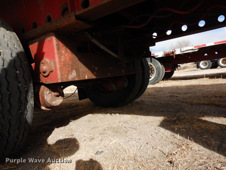 image for item DN6280 2009 Transcraft Eagle RS2  flatbed trailer