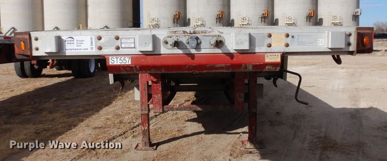 image for item DN6281 2009 Trail King TK80ACS-532  drop deck trailer