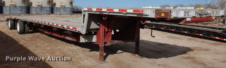 image for item DN6281 2009 Trail King TK80ACS-532  drop deck trailer
