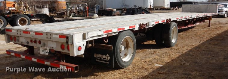 image for item DN6281 2009 Trail King TK80ACS-532  drop deck trailer
