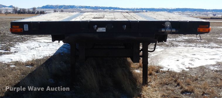 image for item DN6290 2005 Transcraft DTL-2100  drop deck equipment trailer