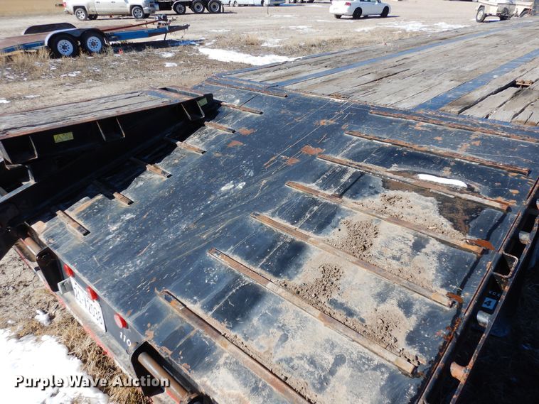 image for item DN6290 2005 Transcraft DTL-2100  drop deck equipment trailer