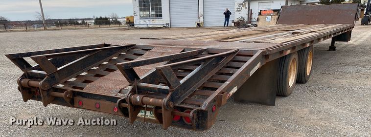 image for item DN8204 2006 Overbilt  drop deck equipment trailer