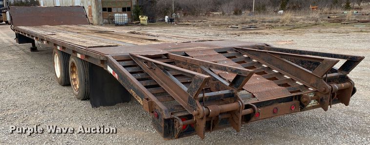 image for item DN8204 2006 Overbilt  drop deck equipment trailer