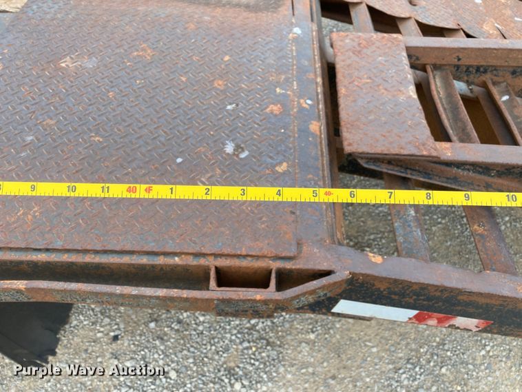 image for item DN8204 2006 Overbilt  drop deck equipment trailer