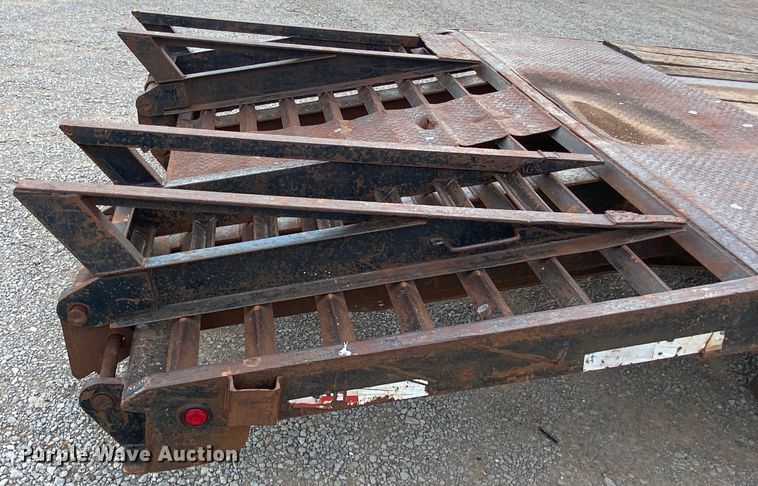 image for item DN8204 2006 Overbilt  drop deck equipment trailer