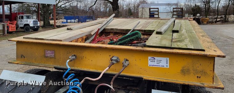 image for item DO3577 1982 Load King 503DR  drop deck trailer