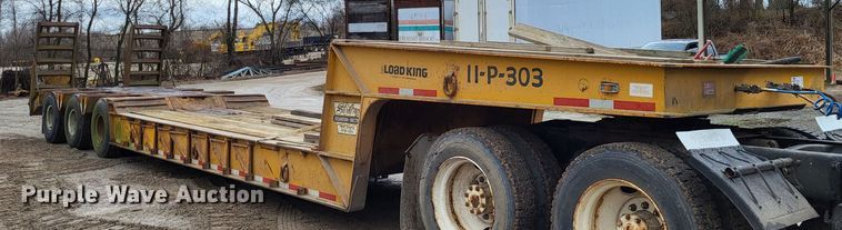 image for item DO3577 1982 Load King 503DR  drop deck trailer