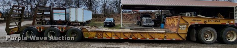 image for item DO3577 1982 Load King 503DR  drop deck trailer