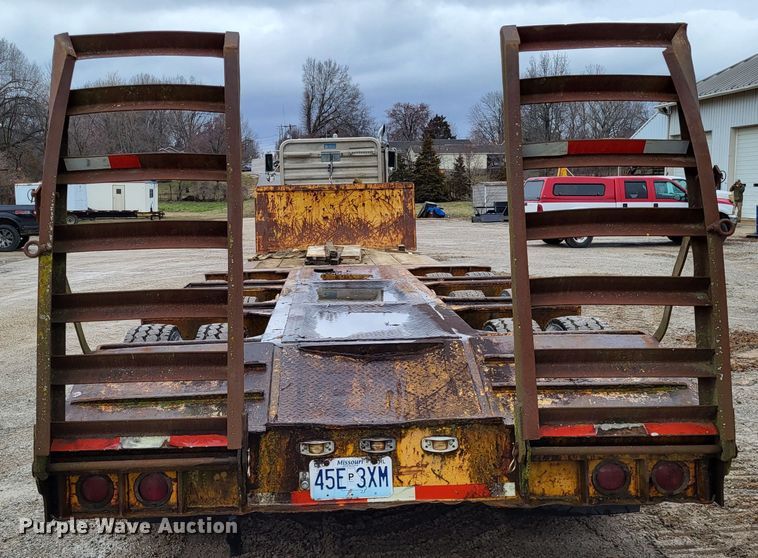 image for item DO3577 1982 Load King 503DR  drop deck trailer